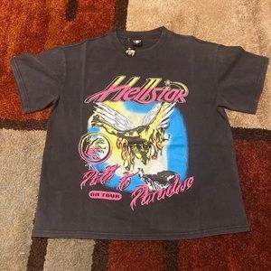 Hellstar graphic design t shirt